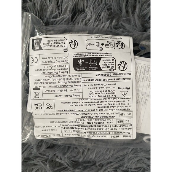 Sleep Mask Sleep Headphones Bluetooth 3D Wireless Music Sleeping Black - Picture 10 of 12